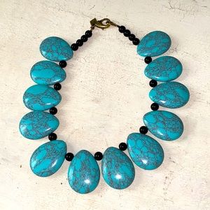 Sequin (Brand) Turquoise Chunky necklace